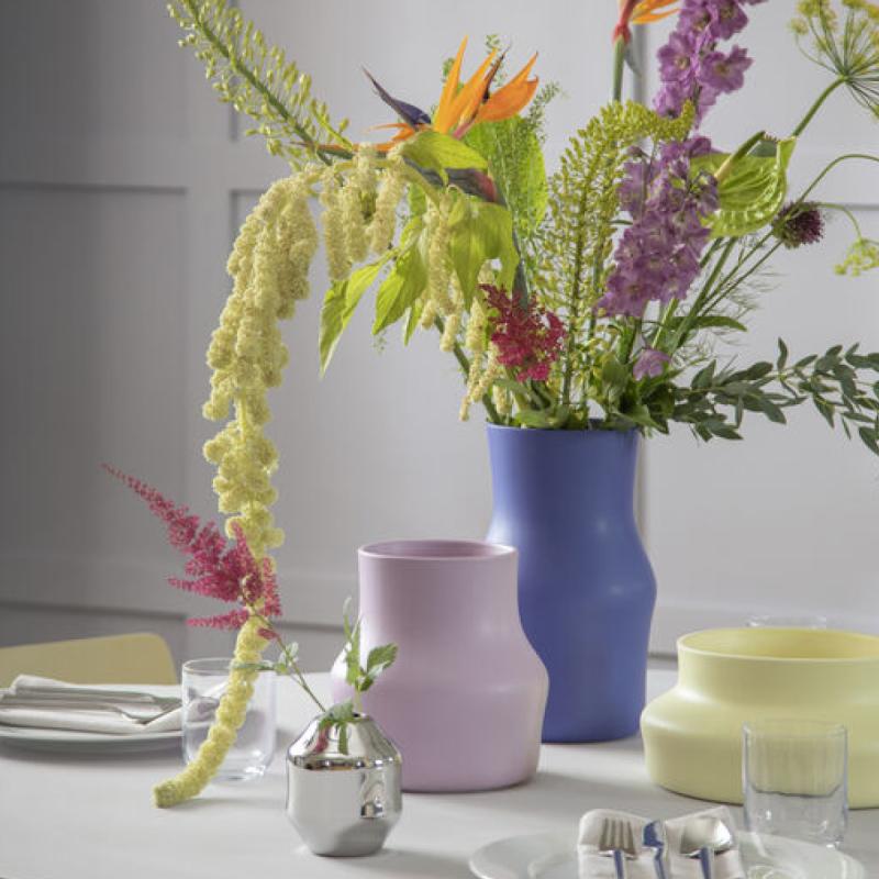 Dorotea vase 18x19,5 cm lilac purple