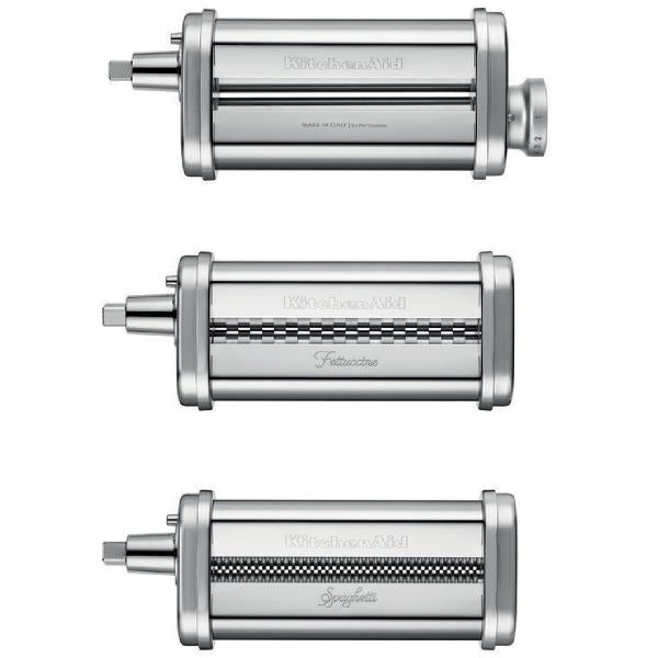 Accessory pastarulle og pastakniv 5KSMPRA 3 deler stål