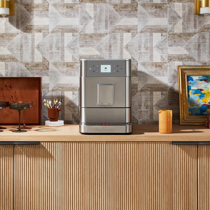 Espressomaskin helautomatisk KF6 rustfritt stål