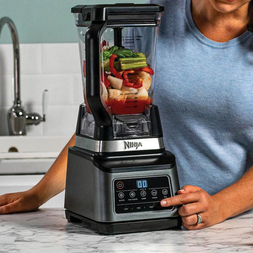 3-i-1 foodprocessor m/auto iQ 21/1,8+0,7L svart/sølv