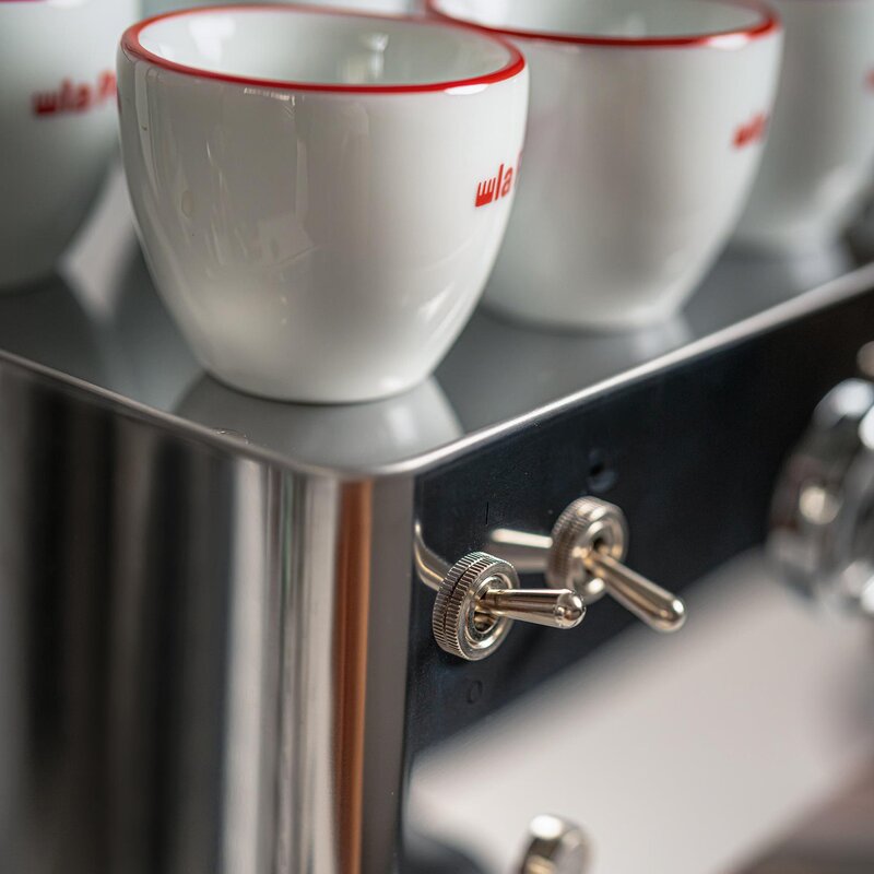Casa bar manuell espressomaskin 2,7L polert stål