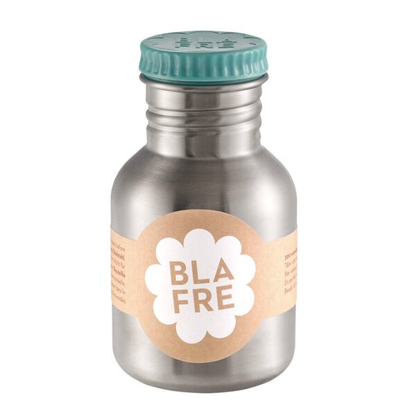 Stålflaske 300 ml blågrønn