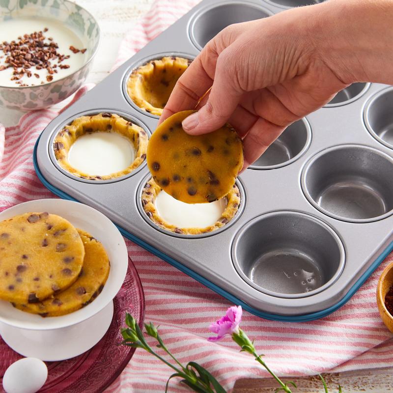 Xbake muffinsform 35 cm 12 stk blå
