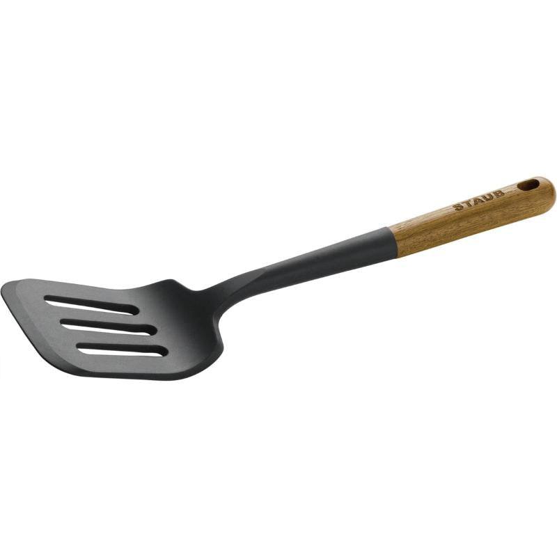 Gadgets stekespade 31 cm silikon/akasie