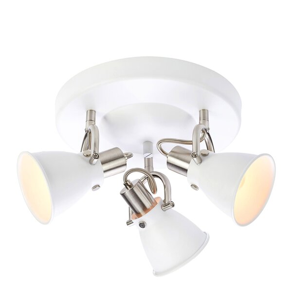 Alton taklampe 31 cm hvit/krom