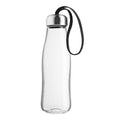 Glassdrikkeflaske 0,5L svart