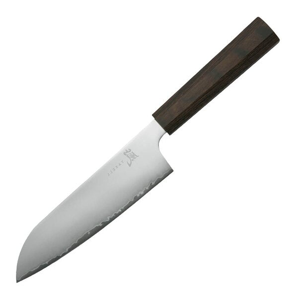 Hana santokukniv 16,5 cm brun