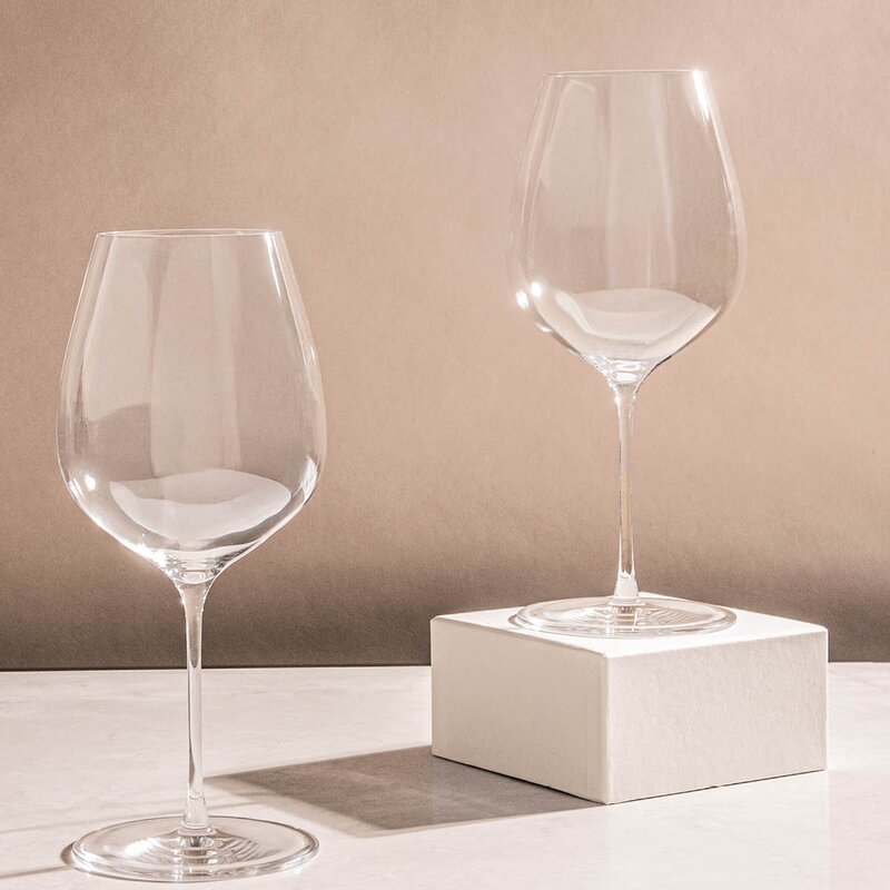 Elegance rødvinsglass 63 cl 2 stk klar