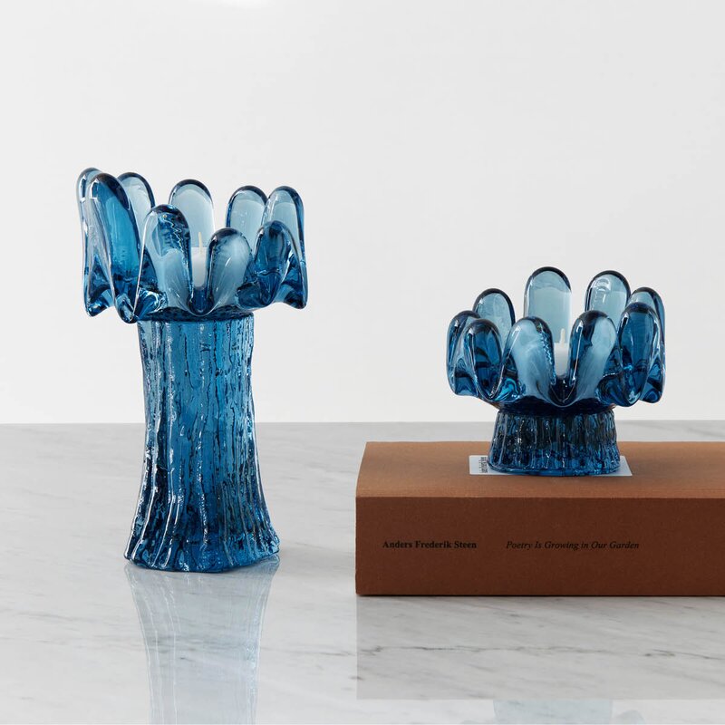 Sunflower lyslykt 18 cm sirkulær