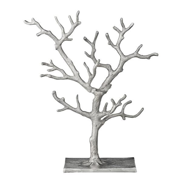 Tressa smykkeholder 33 cm sølv