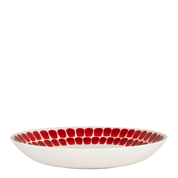Tuokio tallerken 24 cm rød