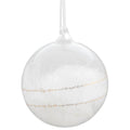Julekule m/ sang 12 cm gull