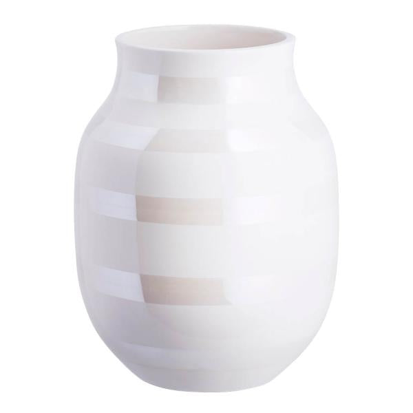 Omaggio vase 20 cm perlemor