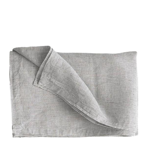 Duk lin 145x330 cm pinstripe