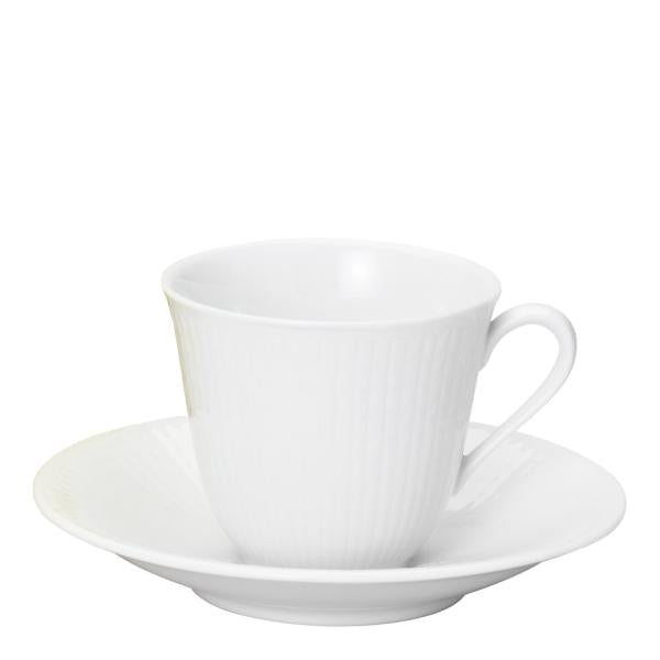 Swedish Grace kopp 16 cl med skål snø/hvit