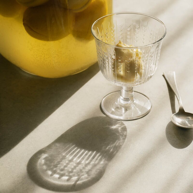Swedish Grace glass på stett 28 cl 2 stk klar
