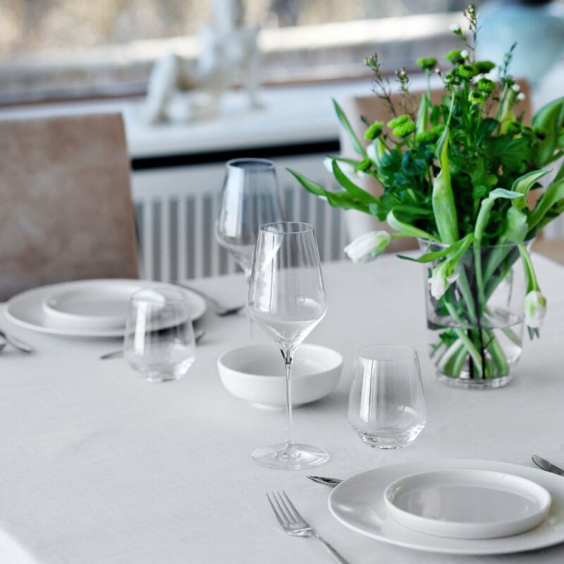 Tabletop Collection duk 137x220 cm pearl white