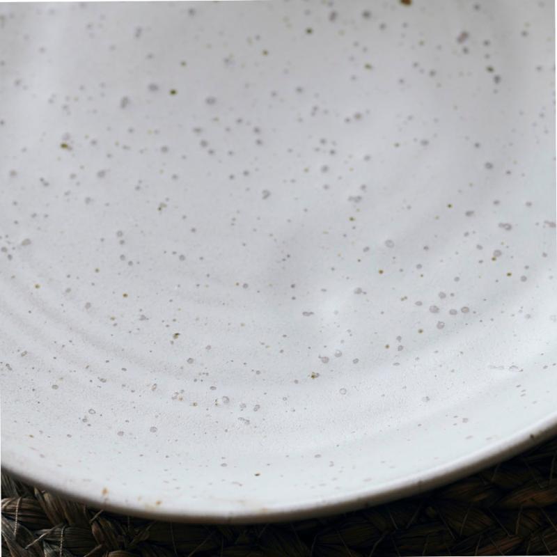 Pion tallerken 16,5 cm grå/hvit