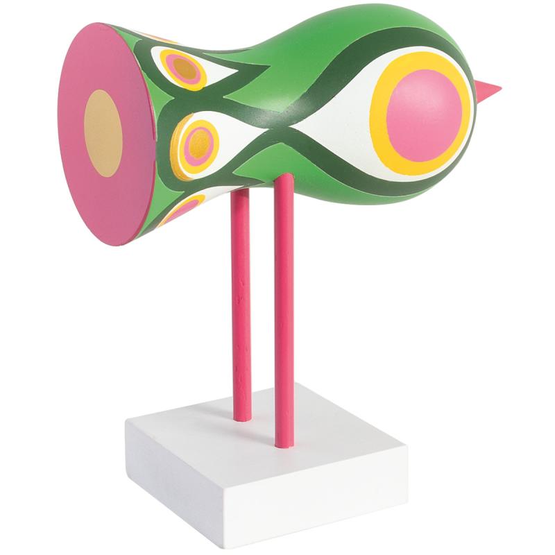 Birds 1967 no 2 16 cm grønn/rosa