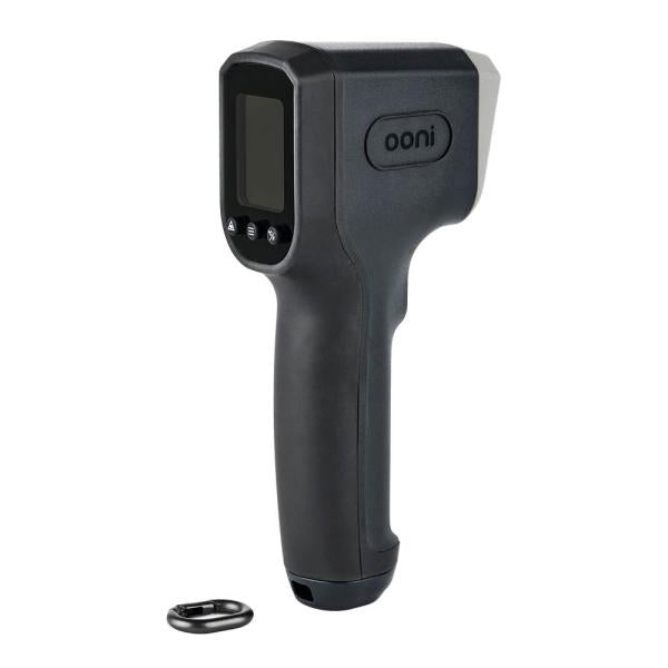 Digitalt infrarødt termometer 18 cm svart