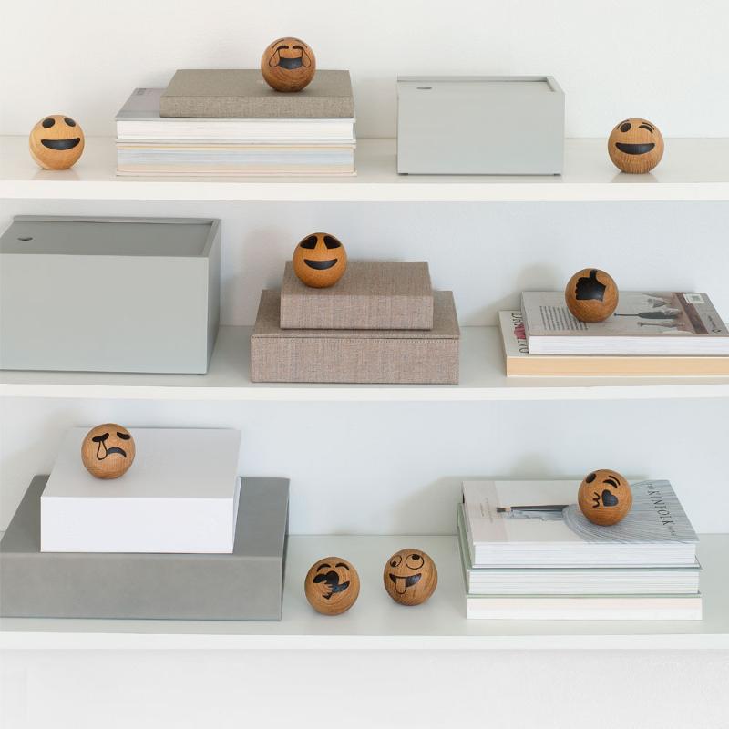 Spring Emotions no. 2 Smiley 7 cm eik