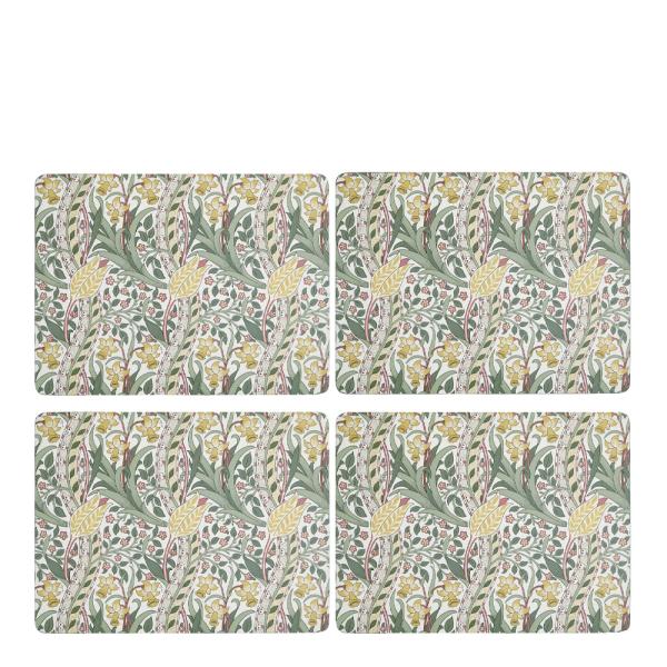 Morris & Co bordbrikke Daffodil 4 stk