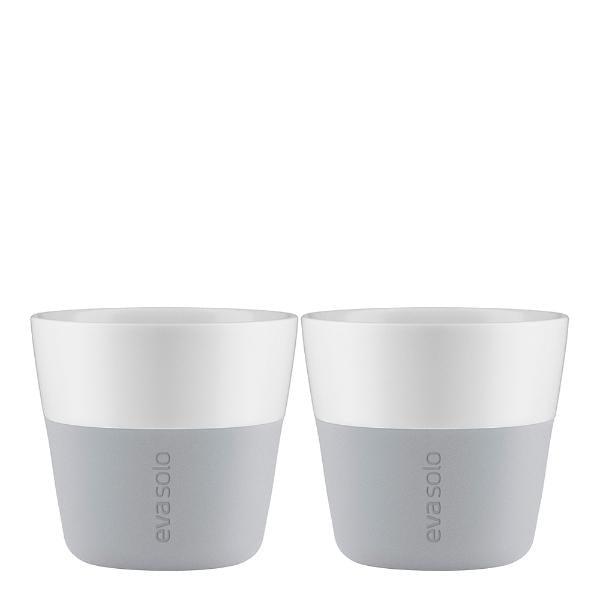 Lungo krus  23 cl 2 stk marmor grå