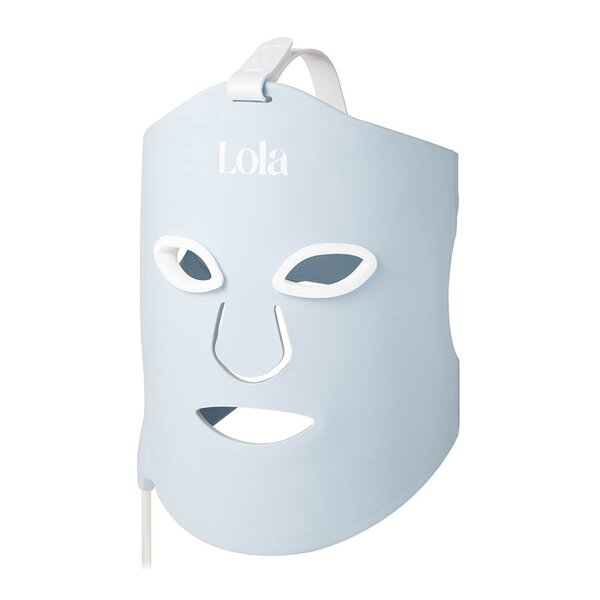 Glow mask LED-maske blå