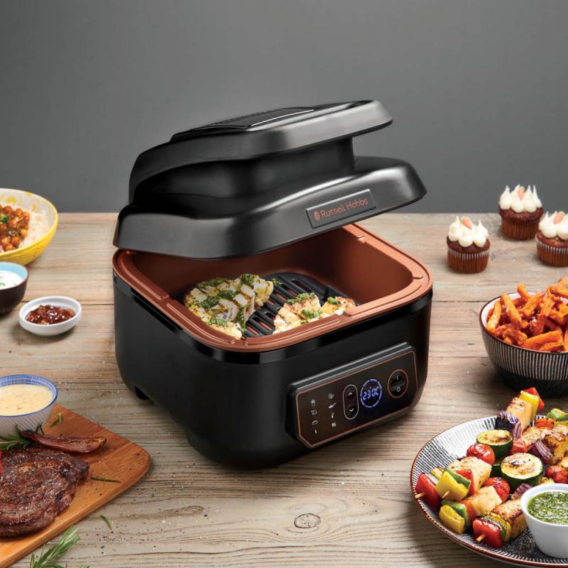 Satisfry air & grill multicooker 26520-56 svart