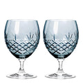 Crispy Eightball glass 55 cl 2 stk sapphire