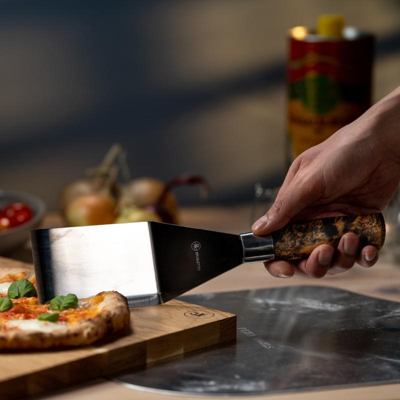 Hunter premium chef pizzaspade 23 cm blank/natur