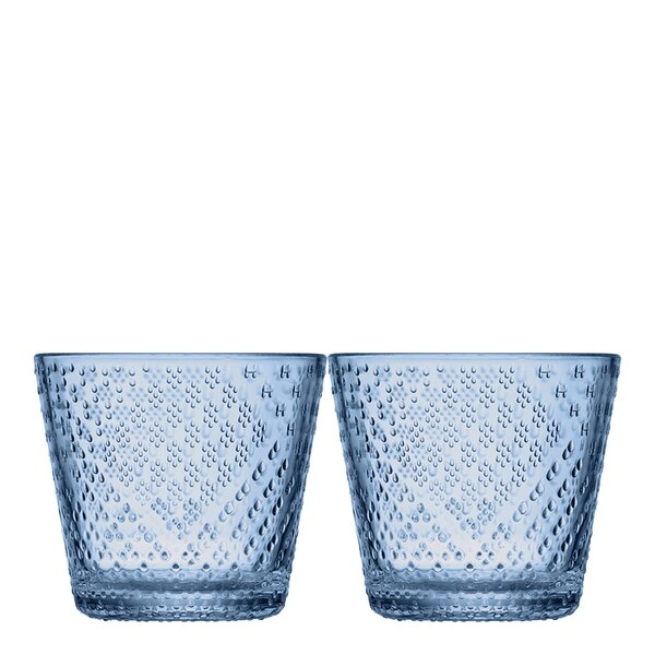 Tundra glass 29 cl 2 stk aqua