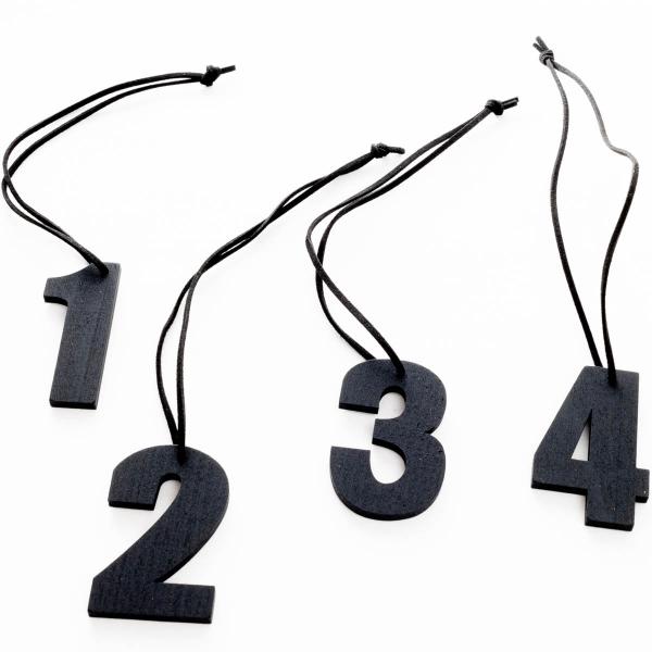 Adventstall 1, 2, 3, 4 svart