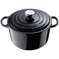 Signature støpejernsgryte rund 24 cm 5L black