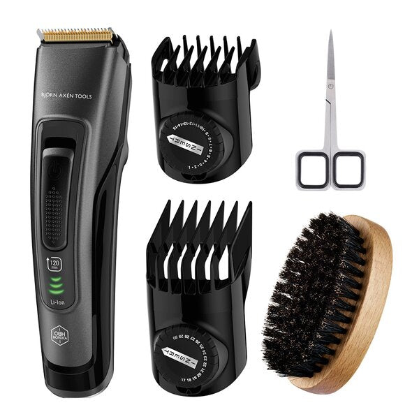 Björn Axén Tools hår- og skjeggtrimmersett HH4500N0 svart