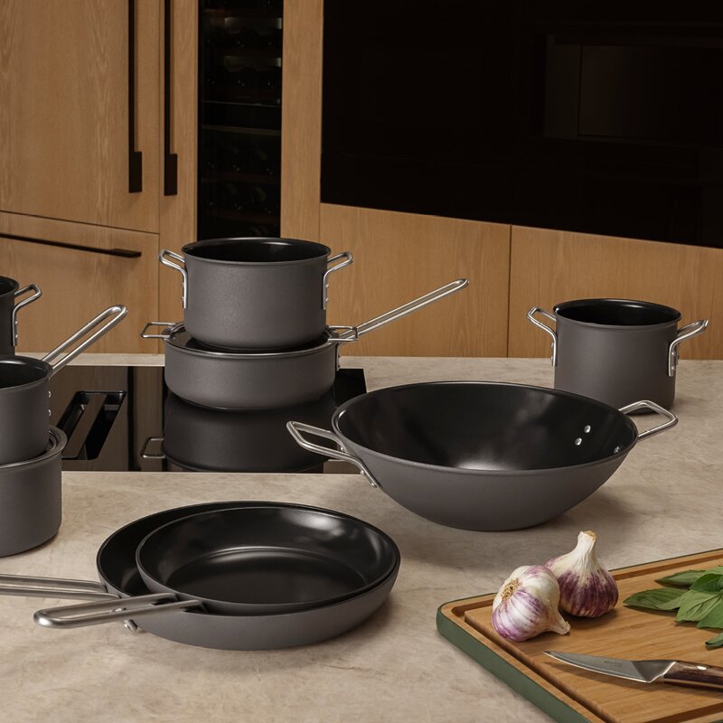 Grey Line wokpanne 5,0L 32 cm keramisk Slip-Let