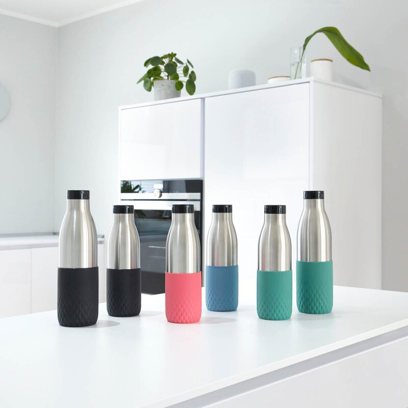 Bludrop drikkeflaske sleeve 0,5L blå