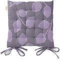 Outdoor Natura pute 40x4x40 cm grønn/lavendel