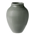 Ripple vase 12,5 cm matt celadon green
