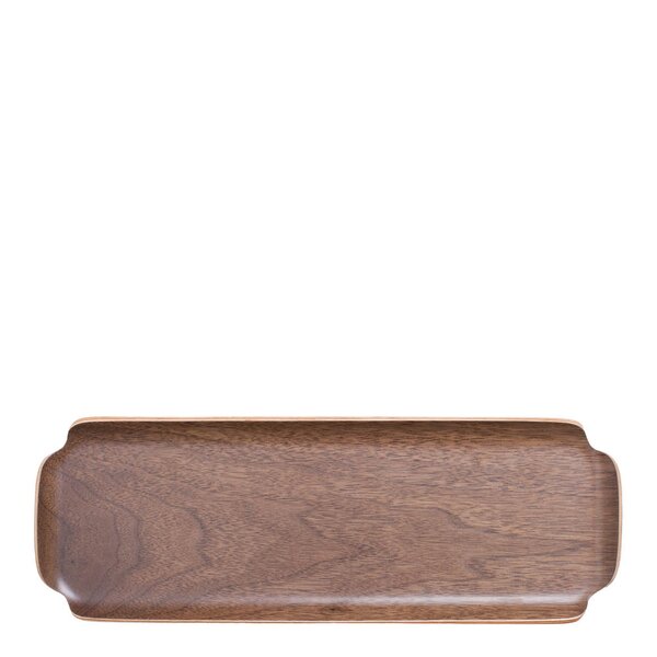 Leaf trebrett vann- og oljeavvisende 33x11,5 cm valnøtt