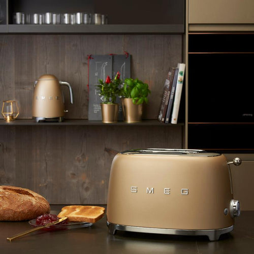 50's style brødrister 2 skiver TSF01 champagne