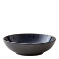 Pastaskål 20 cm svart/blå