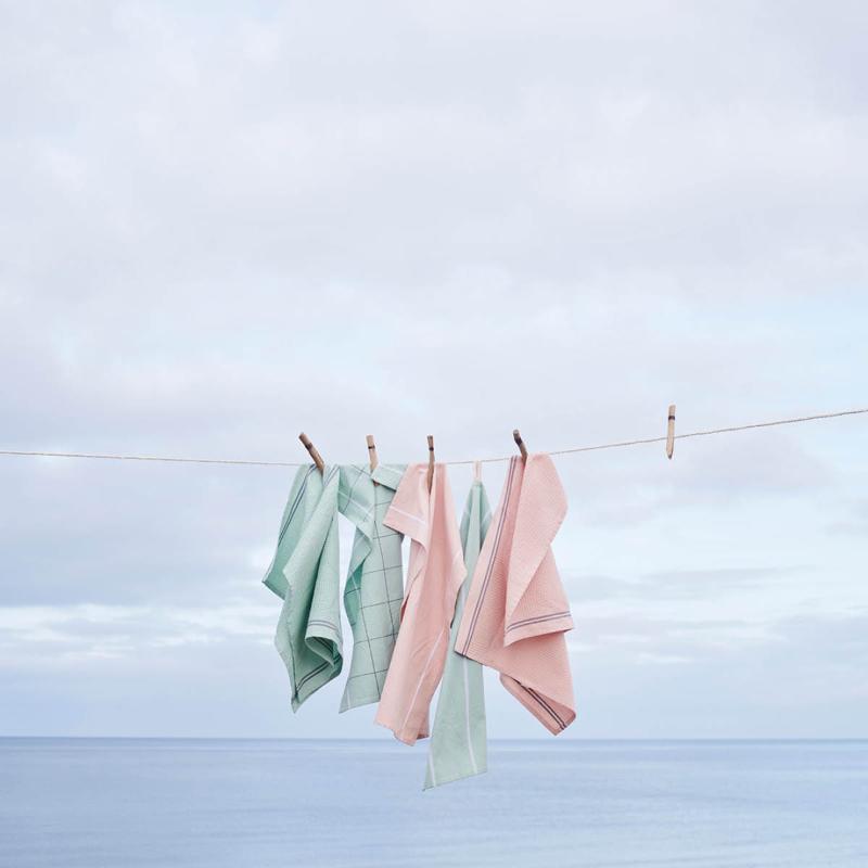 Alpha kjøkkenhåndkle 50x70 cm blush