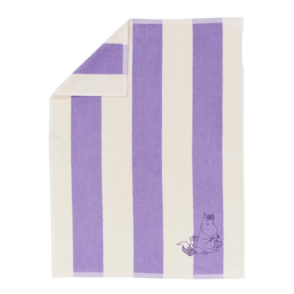 Mummi håndkle 50x70 cm Snorkfrøken lilla