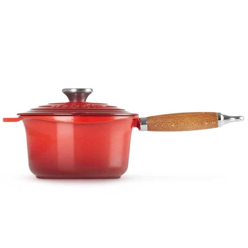 Signature Kasserolle trehåndtak 18 cm cerise
