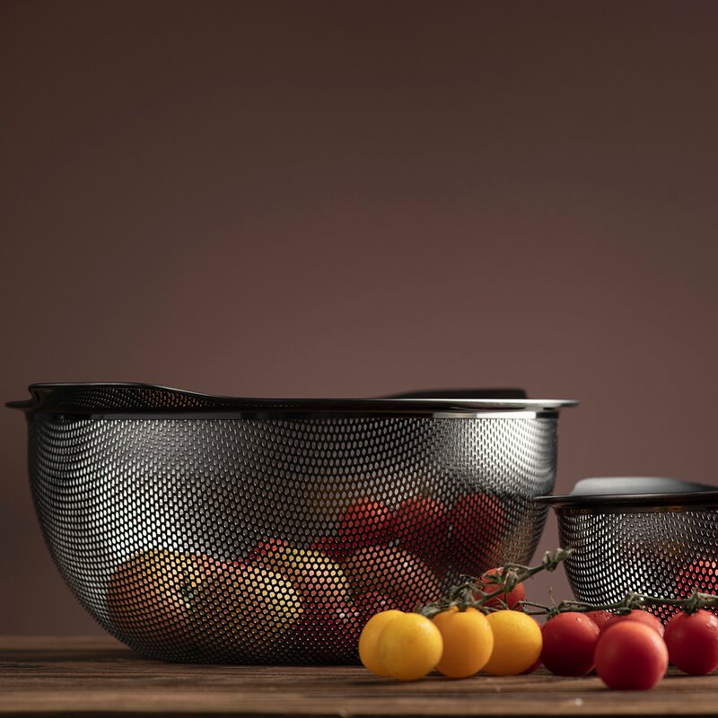 Basis dørslag 24 cm gun metal