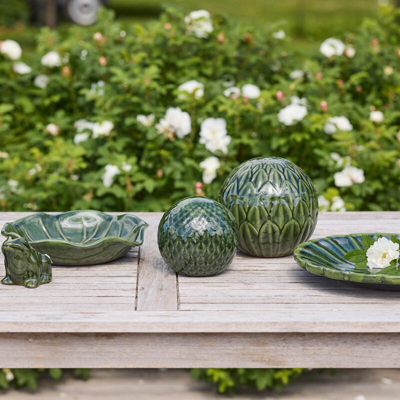 Blomma dekorball 20 cm irish green