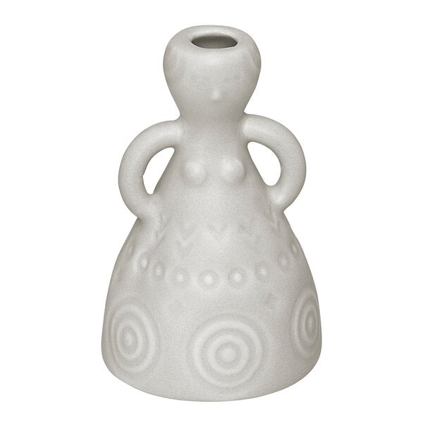 Etno tiny mini vase 6,5 cm gotlandsgrå