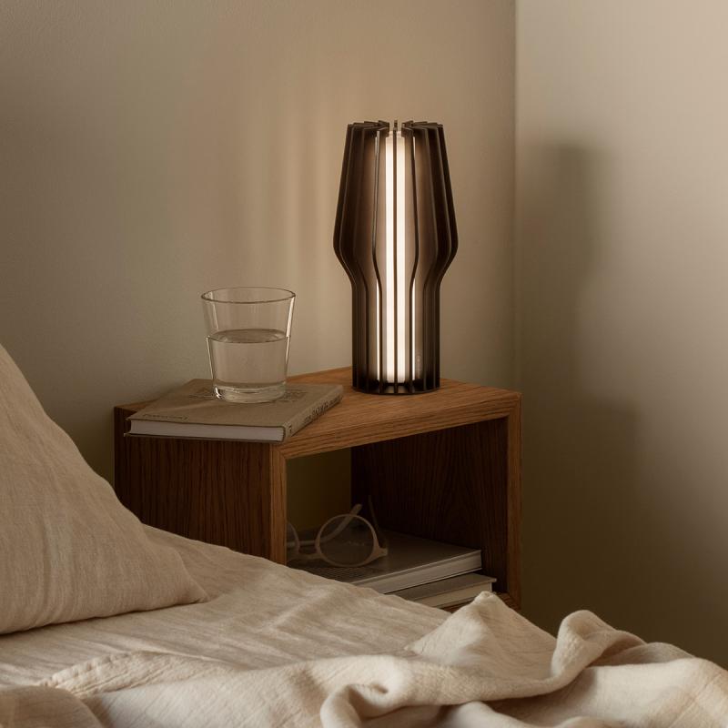 Radiant LED lampe 25 cm svart
