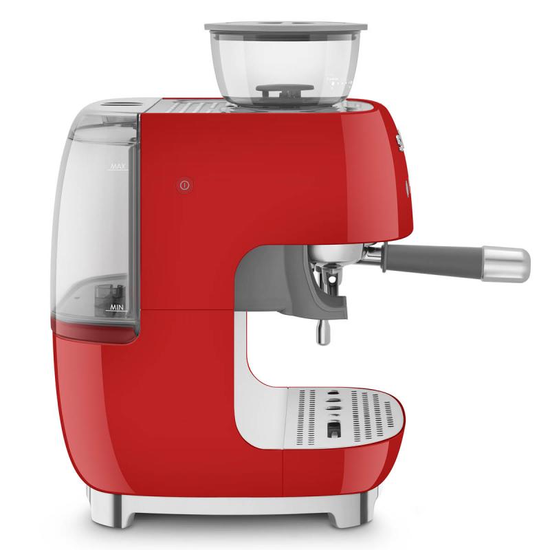 Espressomaskin EGF03 2,4L m/kaffekvern rød